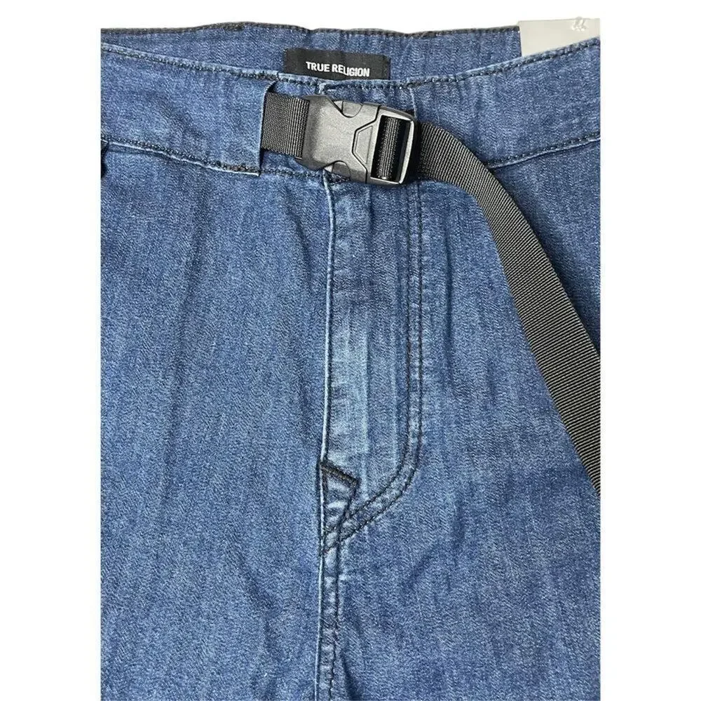True Religion Mens Relaxed‎ Taper Logan Denim Shorts Pants Size 27 New